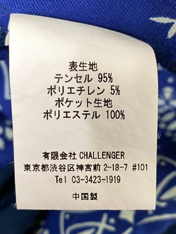 【中古品】【メンズ】 CHALLENGER チャレンジャー SLACKS EASY PANTS CLG-PT 023-003 スラックス イージー パンツ ボトムス 153-260930-yn-08-min サイズ：M カラー：ネイビー 万代Net店