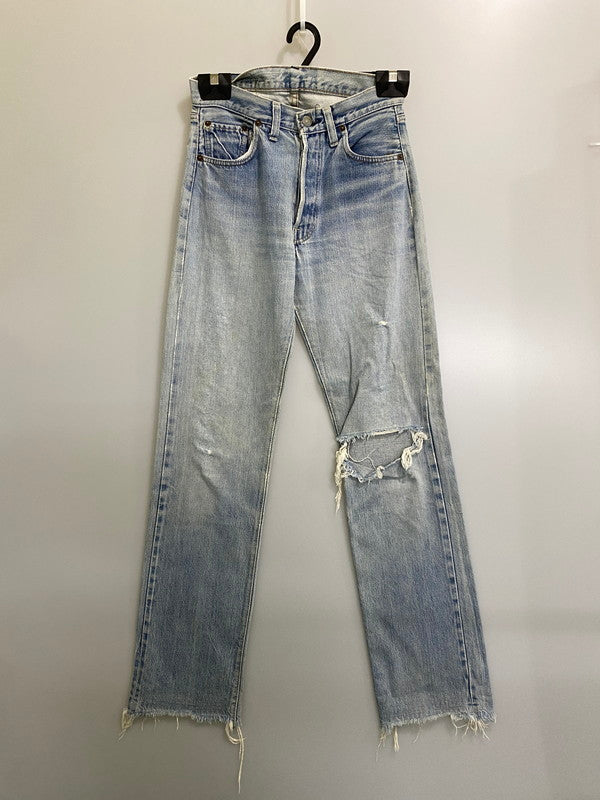 【現状渡し品】【メンズ】 LEVI'S リーバイス 70's 501 DENIM PANTS 70年代 デニムパンツ 66前期 ボトムス 157-260930-yn-05-min サイズ：表記不明 下記参照 カラー：ライトインディゴ 万代Net店