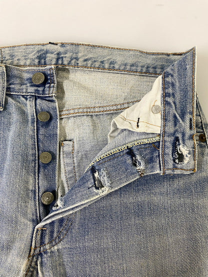 【現状渡し品】【メンズ】 LEVI'S リーバイス 70's 501 DENIM PANTS 70年代 デニムパンツ 66前期 ボトムス 157-260930-yn-05-min サイズ：表記不明 下記参照 カラー：ライトインディゴ 万代Net店