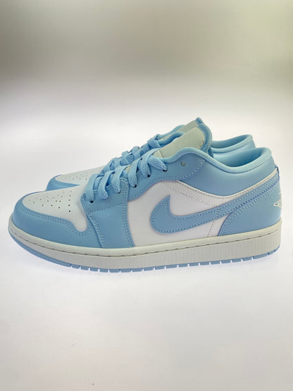 【中古品】【メンズ/レディース】 NIKE ナイキ WOMEN’S AIR JORDAN 1 LOW ウィメンズ エア ジョーダン 1 ロー DC0774-141 靴 シューズ スニーカー 160-261006-hu-16-min カラー：WHITE / ICE BLUE 万代Net店