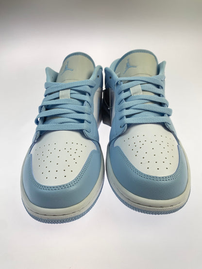 【中古品】【メンズ/レディース】 NIKE ナイキ WOMEN’S AIR JORDAN 1 LOW ウィメンズ エア ジョーダン 1 ロー DC0774-141 靴 シューズ スニーカー 160-261006-hu-16-min カラー：WHITE / ICE BLUE 万代Net店