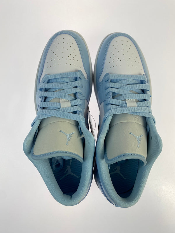 【中古品】【メンズ/レディース】 NIKE ナイキ WOMEN’S AIR JORDAN 1 LOW ウィメンズ エア ジョーダン 1 ロー DC0774-141 靴 シューズ スニーカー 160-261006-hu-16-min カラー：WHITE / ICE BLUE 万代Net店