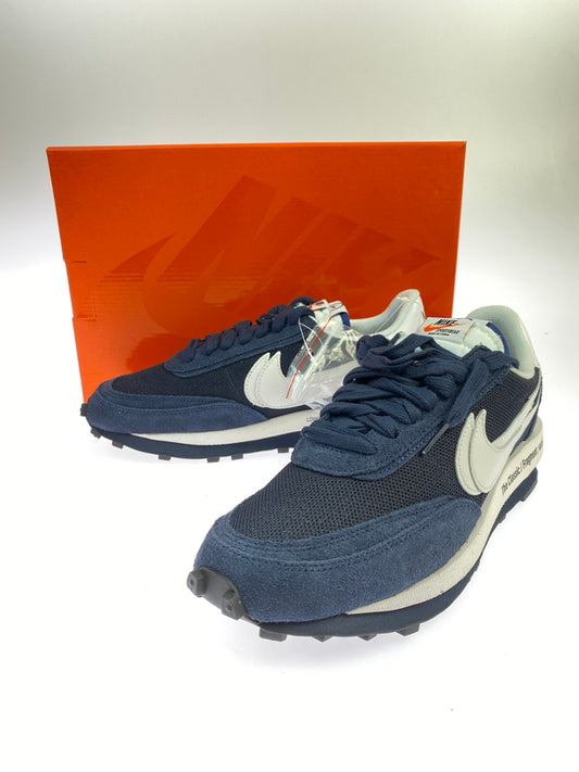 【中古品】【メンズ】 NIKE×SACAI×FRAGMENT ナイキ サカイ フラグメント LD WAFFLE SF エルディー ワッフル エスエフ DH2684-400 スニーカー 靴 シューズ 160-261006-hu-17-min カラー：BLUE VOID / WHITE - OBSIDIAN - WHITE 万代Net店