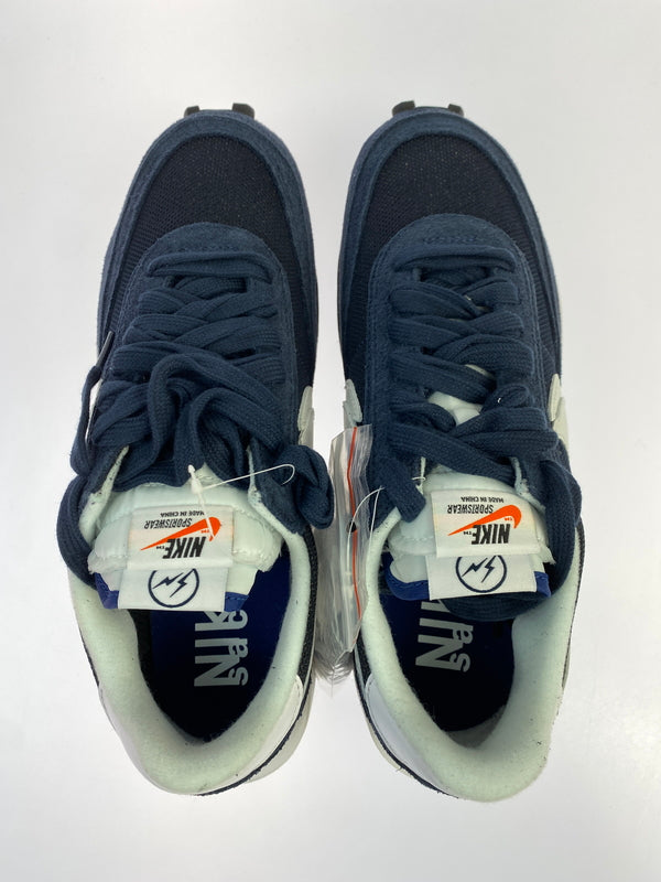 【中古品】【メンズ】 NIKE×SACAI×FRAGMENT ナイキ サカイ フラグメント LD WAFFLE SF エルディー ワッフル エスエフ DH2684-400 スニーカー 靴 シューズ 160-261006-hu-17-min カラー：BLUE VOID / WHITE - OBSIDIAN - WHITE 万代Net店