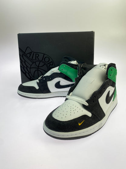 【中古美品】【メンズ】 NIKE ナイキ AIR JORDAN 1 MID SE II9812-100 エア ジョーダン 1 ミッド スニーカー 靴 160-260930-yn-36-min サイズ：26.5cm US8.5 カラー：SUMMIT WHITE/BLACK-LUCKY GREEN 万代Net店