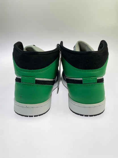 【中古美品】【メンズ】 NIKE ナイキ AIR JORDAN 1 MID SE II9812-100 エア ジョーダン 1 ミッド スニーカー 靴 160-260930-yn-36-min サイズ：26.5cm US8.5 カラー：SUMMIT WHITE/BLACK-LUCKY GREEN 万代Net店