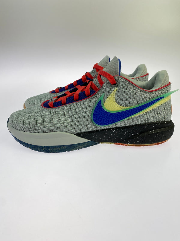 【中古美品】【メンズ】 NIKE ナイキ LEBRON XX EP DJ5422-002 レブロン スニーカー 靴 160-260930-yn-37-min サイズ：26.5cm US8.5 カラー：LIGHT SILVER/HYPER ROYAL 万代Net店