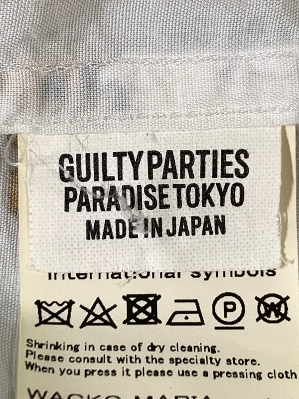 【中古品】【メンズ】 WACKO MARIA ワコマリア BUDSPOOL HAWAIIAN SHIRT 「ワコマリア バッズプール ハワイアンシャツ アロハシャツ メンズ 半袖 トップス 142-261002-em-52-min サイズ：XL カラー：ホワイト地 万代Net店