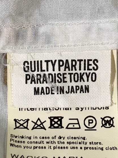 【中古品】【メンズ】 WACKO MARIA ワコマリア BUDSPOOL HAWAIIAN SHIRT 「ワコマリア バッズプール ハワイアンシャツ アロハシャツ メンズ 半袖 トップス 142-261002-em-52-min サイズ：XL カラー：ホワイト地 万代Net店