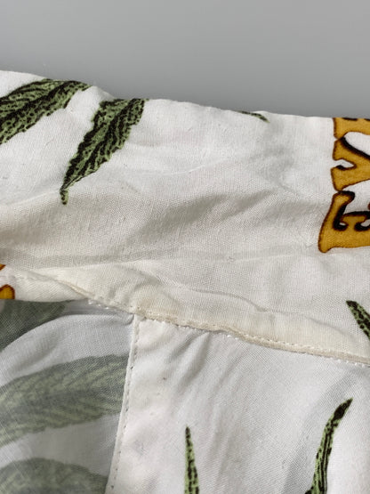 【中古品】【メンズ】 WACKO MARIA ワコマリア BUDSPOOL HAWAIIAN SHIRT 「ワコマリア バッズプール ハワイアンシャツ アロハシャツ メンズ 半袖 トップス 142-261002-em-52-min サイズ：XL カラー：ホワイト地 万代Net店