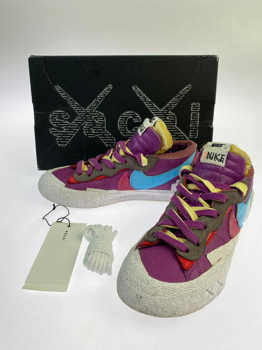 【中古品】【メンズ】 NIKE ナイキ BLAZER LOW / SACAI / KAWS DM7901-500 ブレーザーロー サカイ カウズ スニーカー 靴 160-260930-yn-35-min サイズ：26.0cm US8 カラー：PURPLE DUSK/LAGOON PULSE-WHITE 万代Net店