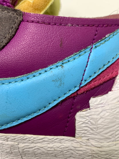 【中古品】【メンズ】 NIKE ナイキ BLAZER LOW / SACAI / KAWS DM7901-500 ブレーザーロー サカイ カウズ スニーカー 靴 160-260930-yn-35-min サイズ：26.0cm US8 カラー：PURPLE DUSK/LAGOON PULSE-WHITE 万代Net店