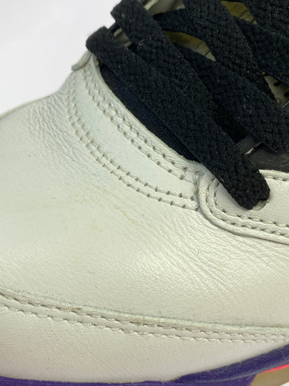 【中古品】【メンズ】 NIKE ナイキ AIR JORDAN 5 RETRO DB3335-100 エア ジョーダン 5 レトロ スニーカー 靴 160-260930-yn-38-min サイズ：26.0cm US8 カラー：WHITE/GHOST GREEN-COURT PURPLE 万代Net店