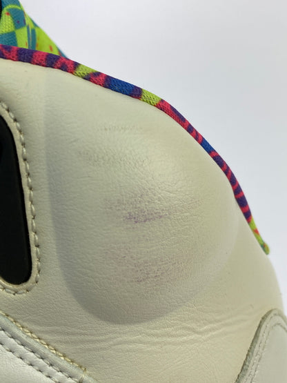 【中古品】【メンズ】 NIKE ナイキ AIR JORDAN 5 RETRO DB3335-100 エア ジョーダン 5 レトロ スニーカー 靴 160-260930-yn-38-min サイズ：26.0cm US8 カラー：WHITE/GHOST GREEN-COURT PURPLE 万代Net店