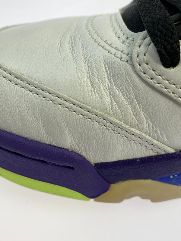 【中古品】【メンズ】 NIKE ナイキ AIR JORDAN 5 RETRO DB3335-100 エア ジョーダン 5 レトロ スニーカー 靴 160-260930-yn-38-min サイズ：26.0cm US8 カラー：WHITE/GHOST GREEN-COURT PURPLE 万代Net店