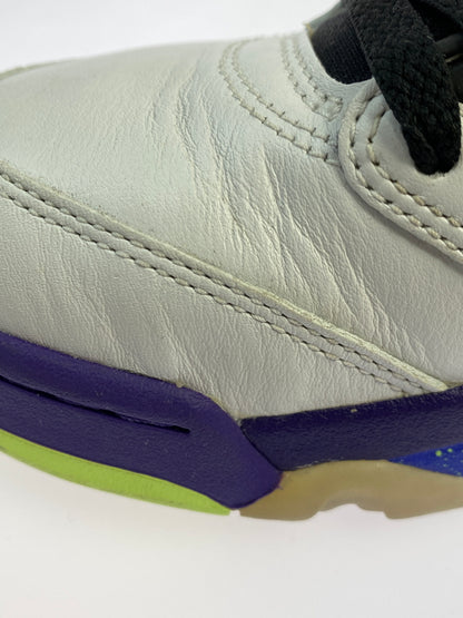 【中古品】【メンズ】 NIKE ナイキ AIR JORDAN 5 RETRO DB3335-100 エア ジョーダン 5 レトロ スニーカー 靴 160-260930-yn-38-min サイズ：26.0cm US8 カラー：WHITE/GHOST GREEN-COURT PURPLE 万代Net店