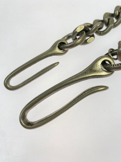 【中古品】【メンズ】 SKULL WORKS スカル ワークス WALLET CHAIN ウォレット チェーン アクセサリー 小物 193-261006-hu-06-min カラー：シルバー 万代Net店