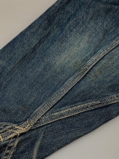 【現状渡し品】【メンズ】 LEE リー 91-J DENIM COVERALL デニムカバーオール ハウスタグ復刻 ライトアウター 146-260930-yn-26-min サイズ：40 カラー：インディゴ 万代Net店