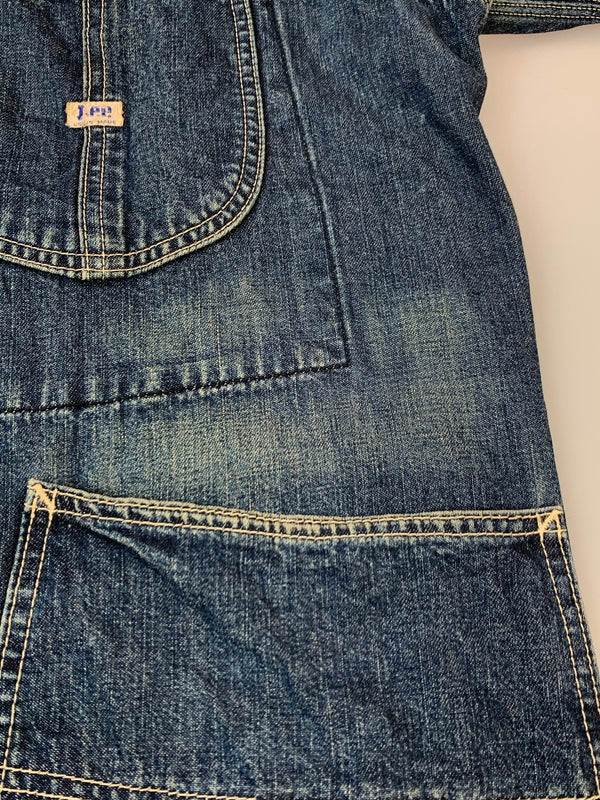 【現状渡し品】【メンズ】 LEE リー 91-J DENIM COVERALL デニムカバーオール ハウスタグ復刻 ライトアウター 146-260930-yn-26-min サイズ：40 カラー：インディゴ 万代Net店