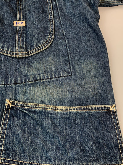 【現状渡し品】【メンズ】 LEE リー 91-J DENIM COVERALL デニムカバーオール ハウスタグ復刻 ライトアウター 146-260930-yn-26-min サイズ：40 カラー：インディゴ 万代Net店