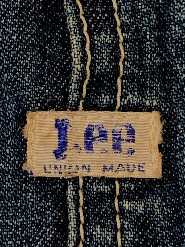 【現状渡し品】【メンズ】 LEE リー 91-J DENIM COVERALL デニムカバーオール ハウスタグ復刻 ライトアウター 146-260930-yn-26-min サイズ：40 カラー：インディゴ 万代Net店