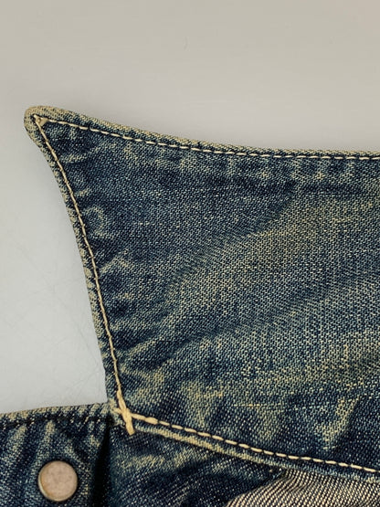 【現状渡し品】【メンズ】 LEE リー 91-J DENIM COVERALL デニムカバーオール ハウスタグ復刻 ライトアウター 146-260930-yn-26-min サイズ：40 カラー：インディゴ 万代Net店