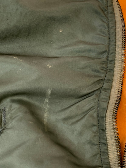 【ジャンク品】【メンズ】 USED ユーズド 60S MA-1 FLIGHT JACKET フライトジャケット ミリタリージャケット 146-261003-ta-11-min サイズ：サイズ不明 カラー：カーキ 万代Net店