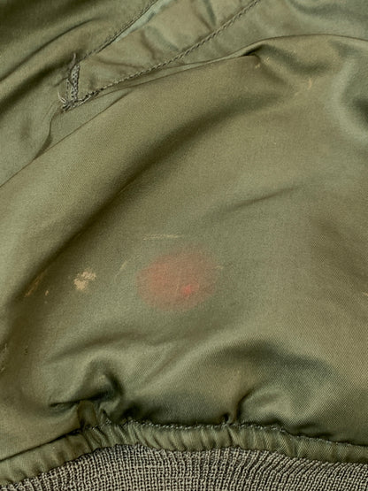 【ジャンク品】【メンズ】 USED ユーズド 60S MA-1 FLIGHT JACKET フライトジャケット ミリタリージャケット 146-261003-ta-11-min サイズ：サイズ不明 カラー：カーキ 万代Net店