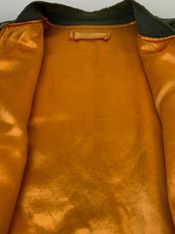 【ジャンク品】【メンズ】 USED ユーズド 60S MA-1 FLIGHT JACKET フライトジャケット ミリタリージャケット 146-261003-ta-11-min サイズ：サイズ不明 カラー：カーキ 万代Net店