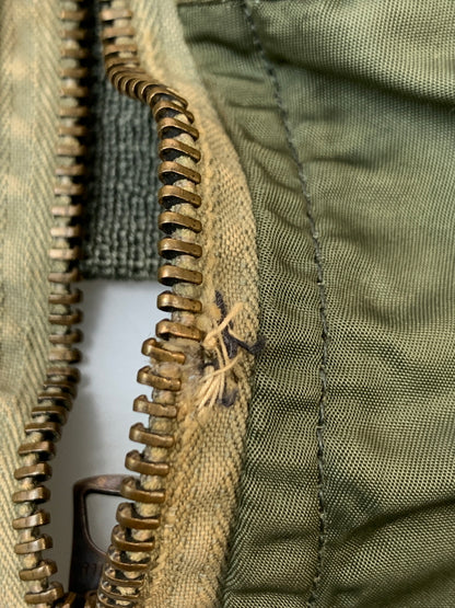【ジャンク品】【メンズ】 USED ユーズド 60S MA-1 FLIGHT JACKET フライトジャケット ミリタリージャケット 146-261003-ta-11-min サイズ：サイズ不明 カラー：カーキ 万代Net店