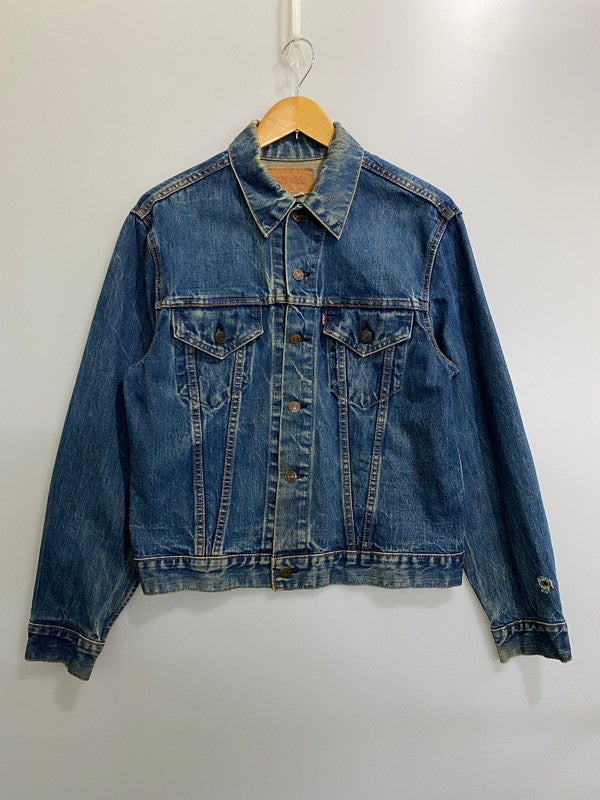 【現状渡し品】【メンズ】 LEVI'S リーバイス 70's /DENIM JACKET 70505 70年代 デニムジャケット ケアタグ スモールE ライトアウター 146-260930-yn-09-min サイズ：表記なし 下記参照 カラー：インディゴ 万代Net店