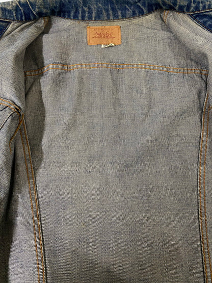 【現状渡し品】【メンズ】 LEVI'S リーバイス 70's /DENIM JACKET 70505 70年代 デニムジャケット ケアタグ スモールE ライトアウター 146-260930-yn-09-min サイズ：表記なし 下記参照 カラー：インディゴ 万代Net店