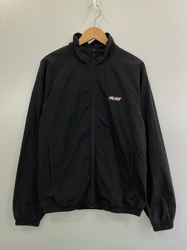 【中古品】【メンズ】 PALACE パレス BASICALLY A SHELL JACKET ジップアップシェルジャケット ナイロン 142-261003-ta-24-min サイズ：S カラー：ブラック 万代Net店