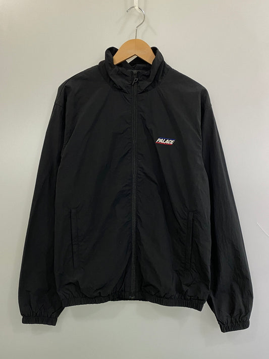 【中古品】【メンズ】 PALACE パレス BASICALLY A SHELL JACKET ジップアップシェルジャケット ナイロン 142-261003-ta-24-min サイズ：S カラー：ブラック 万代Net店