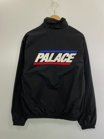 【中古品】【メンズ】 PALACE パレス BASICALLY A SHELL JACKET ジップアップシェルジャケット ナイロン 142-261003-ta-24-min サイズ：S カラー：ブラック 万代Net店