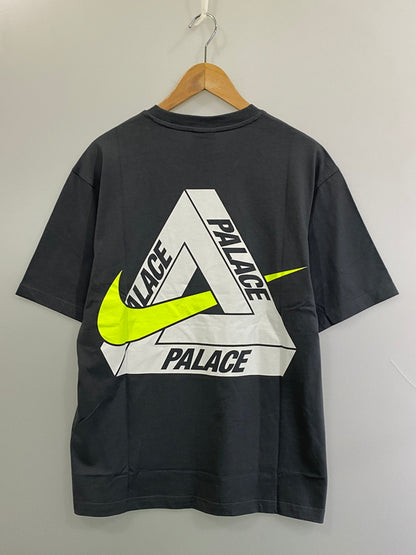 【中古美品】【メンズ】 PALACE×NIKE パレス ナイキ TR SWOOSH T-SHIRT トライ スウッシュ Tシャツ TEE SS 142-261003-ta-21-min サイズ：M カラー：グレー 万代Net店