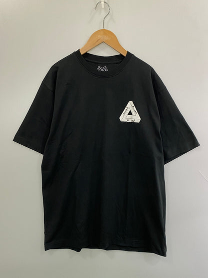 【中古美品】【メンズ】 PALACE パレス TRILINGUAL T-SHIRT トライアングル TEE 半袖Tシャツ SS 142-261003-ta-19-min サイズ：M カラー：ブラック 万代Net店