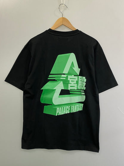 【中古美品】【メンズ】 PALACE×SCI-FI FANTASY パレス サイファイ ファンタジー TRIT T-SHIRT トライTシャツ 半袖Tシャツ TEE 142-261003-ta-20-min サイズ：M カラー：ブラック 万代Net店