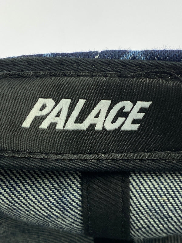 【中古品】【メンズ】 PALACE パレス P 6-PANEL INDIGO HEART ピー シックス パネル インディゴ ハート デニム キャップ 帽子 185-261006-hu-08-min サイズ：フリー カラー：インディゴ 万代Net店