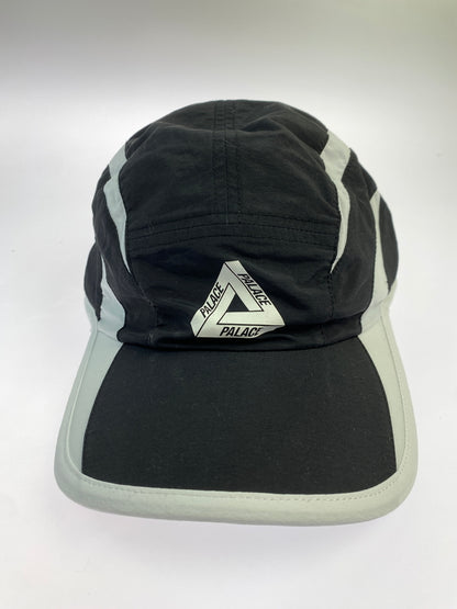 【中古品】【メンズ】 PALACE パレス TRI STRIKE SHELL RUNNER トライ ストライク シェル ランナー キャップ 帽子 185-261006-hu-10-min サイズ：FREE カラー：ブラック/ホワイト 万代Net店