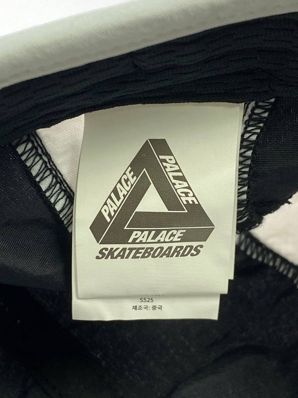 【中古品】【メンズ】 PALACE パレス TRI STRIKE SHELL RUNNER トライ ストライク シェル ランナー キャップ 帽子 185-261006-hu-10-min サイズ：FREE カラー：ブラック/ホワイト 万代Net店