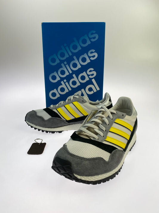 【中古品】【メンズ】 ADIDAS アディダス ASHURST SPZL アシャースト スペツィアル FV5479 靴 シューズ スニーカー 161-261004-hu-06-min カラー：GREONE / YELLOW / CBLACK 万代Net店