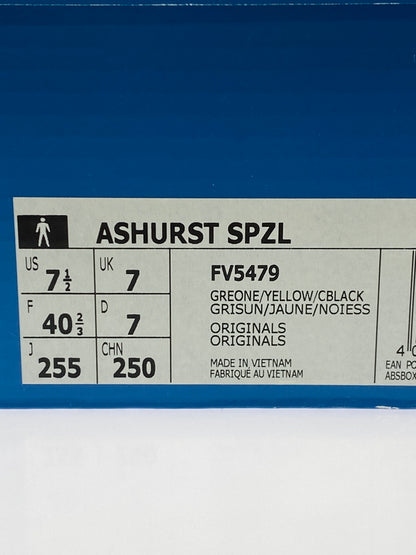 【中古品】【メンズ】 ADIDAS アディダス ASHURST SPZL アシャースト スペツィアル FV5479 靴 シューズ スニーカー 161-261004-hu-06-min カラー：GREONE / YELLOW / CBLACK 万代Net店
