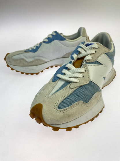 【中古品】【メンズ/レディース】 NEW BALANCE×LEVI'S ニューバランス リーバイス WMNS 327 ウィメンズ 327 WS327LVA 166-261004-hu-11-min カラー：ホワイト/ライトブルー 万代Net店
