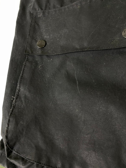 【現状渡し品】【メンズ】 MILLER&SIMONS ミラー＆シモンズ イングランド製 オイルドジャケット ワックスコットン ヴィンテージ メンズ アウター 144-261002-em-49-min サイズ：M カラー：ブラック系 万代Net店