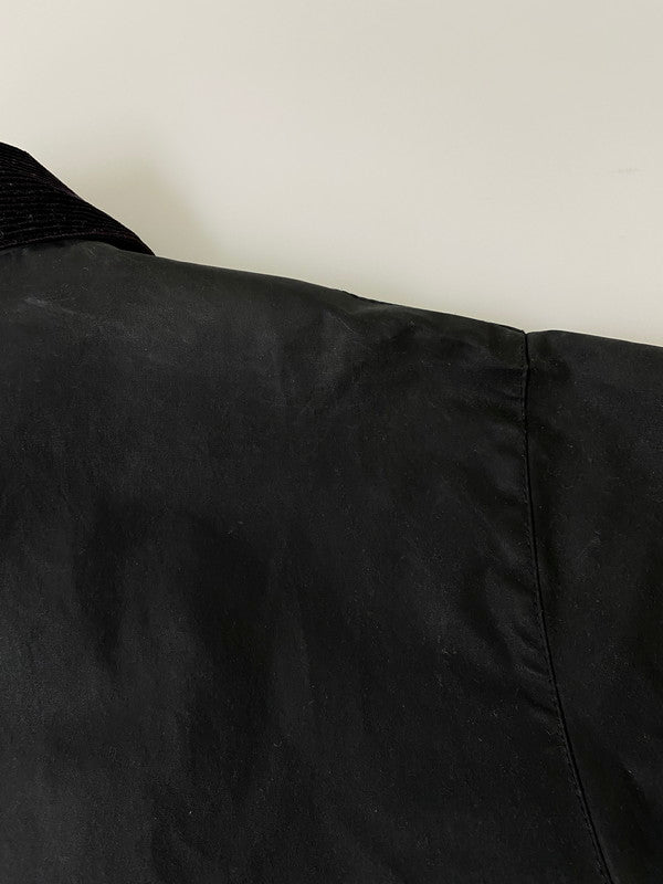 【現状渡し品】【メンズ】 MILLER&SIMONS ミラー＆シモンズ イングランド製 オイルドジャケット ワックスコットン ヴィンテージ メンズ アウター 144-261002-em-49-min サイズ：M カラー：ブラック系 万代Net店