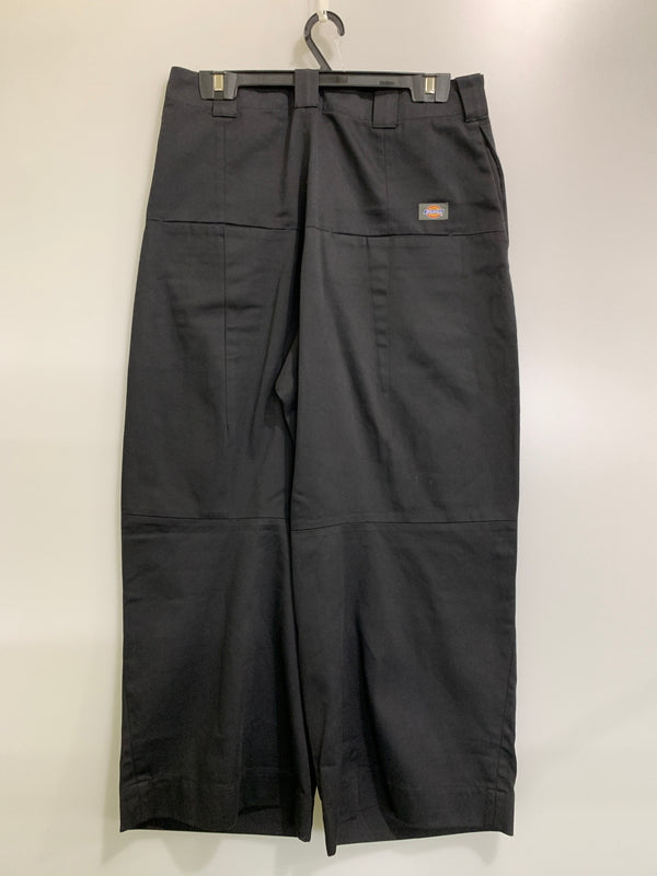 【中古品】【メンズ】 SHINYA KOZUKA シンヤ コヅカ × DICKIES ディッキーズ 19SS BAGGY with DICKIES 1902SK47 バギー ウィズ ディッキーズ ワイドバギーパンツ メンズ ボトムス 151-261002-em-02-min サイズ：M カラー：ブラック 万代Net店