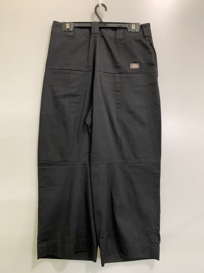 【中古品】【メンズ】 SHINYA KOZUKA シンヤ コヅカ × DICKIES ディッキーズ 19SS BAGGY with DICKIES 1902SK47 バギー ウィズ ディッキーズ ワイドバギーパンツ メンズ ボトムス 151-261002-em-02-min サイズ：M カラー：ブラック 万代Net店
