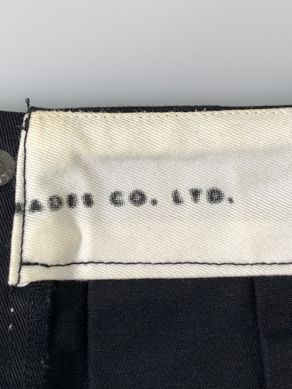 【中古品】【メンズ】 SHINYA KOZUKA シンヤ コヅカ × DICKIES ディッキーズ 19SS BAGGY with DICKIES 1902SK47 バギー ウィズ ディッキーズ ワイドバギーパンツ メンズ ボトムス 151-261002-em-02-min サイズ：M カラー：ブラック 万代Net店