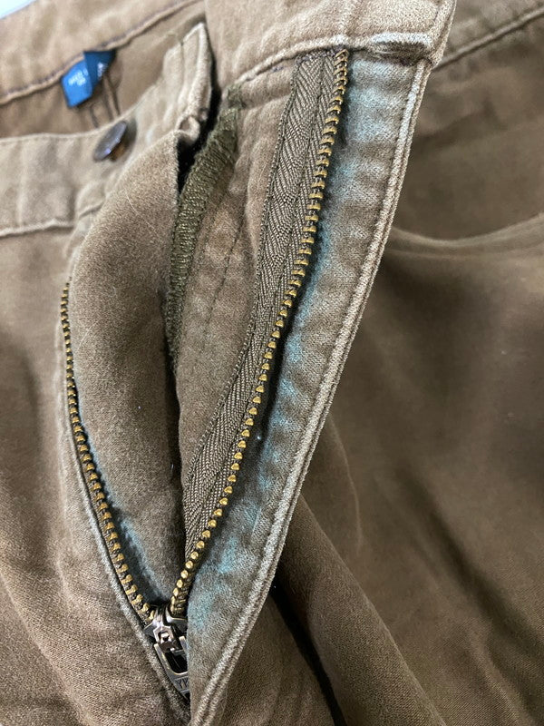 【現状渡し品】【メンズ】 POLO RALPH LAUREN ポロラルフローレン モールスキンパンツ メンズ ボトムス コットンパンツ スリムフィット 158-261002-em-45-min サイズ：W35/L30 カラー：ブラウン 万代Net店